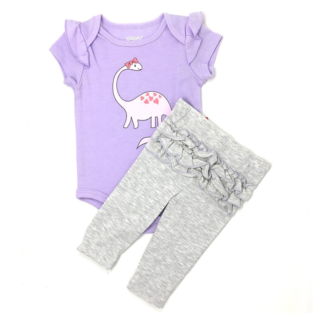 Baby Girls Bodysuit & Leggings Set